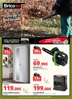 Anteprima dell'opuscolo Volantino Settingiano dal negozio Brico io valido da 09/10/2025
