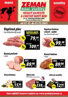 Náhled nabídky: Prodejny Zeman Leták - Praha platný od 27.12.2025