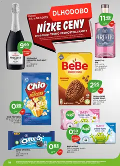 Náhľad Terno letáku platného od 30.10.2025 | Strana: 18