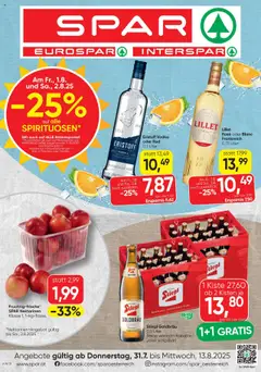Vorschau der Angebote: Spar Aktuelle Angebote gültig ab 31.07.2025
