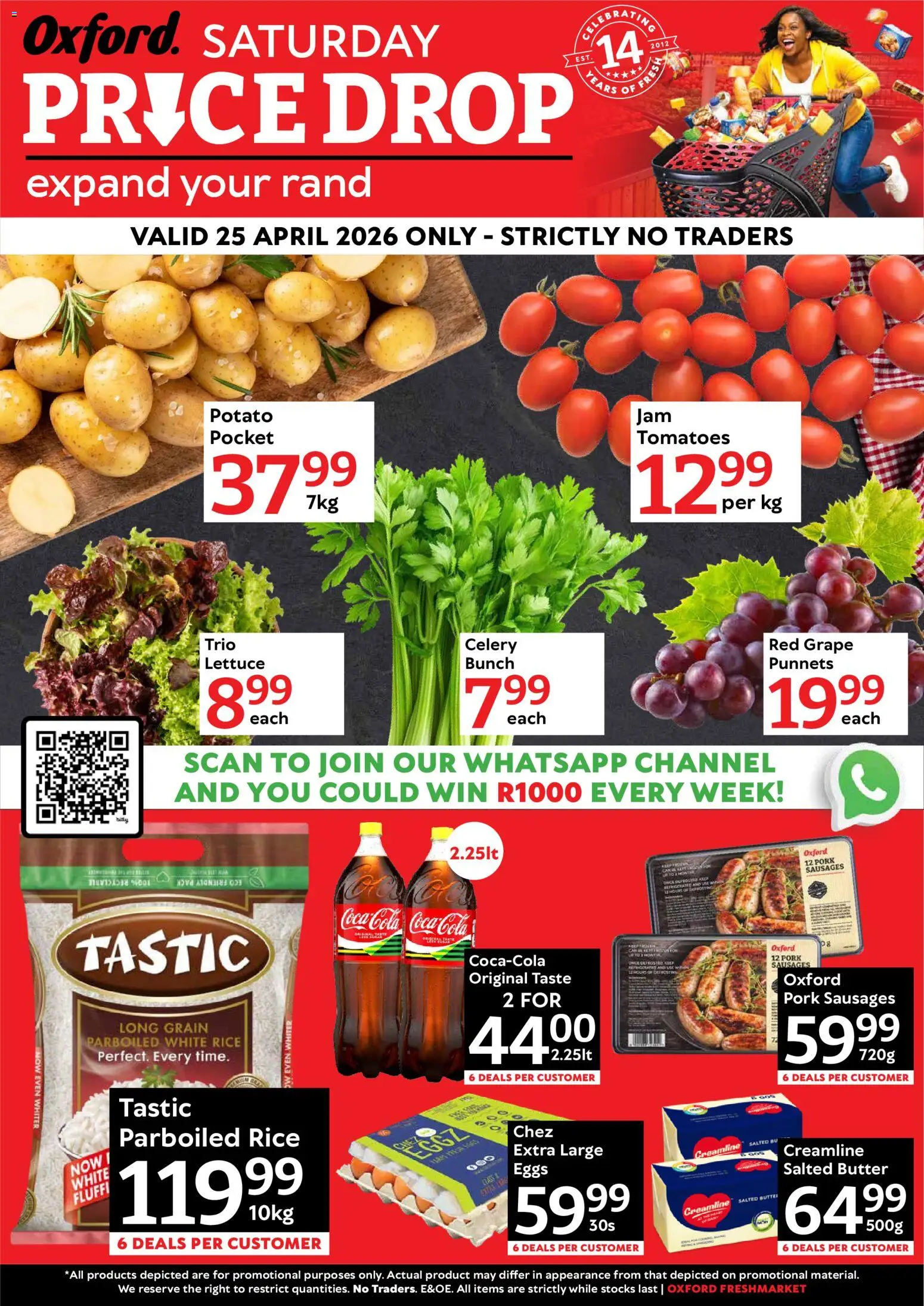 Preview of Oxford Freshmarket flyer valid from 25/04/2026