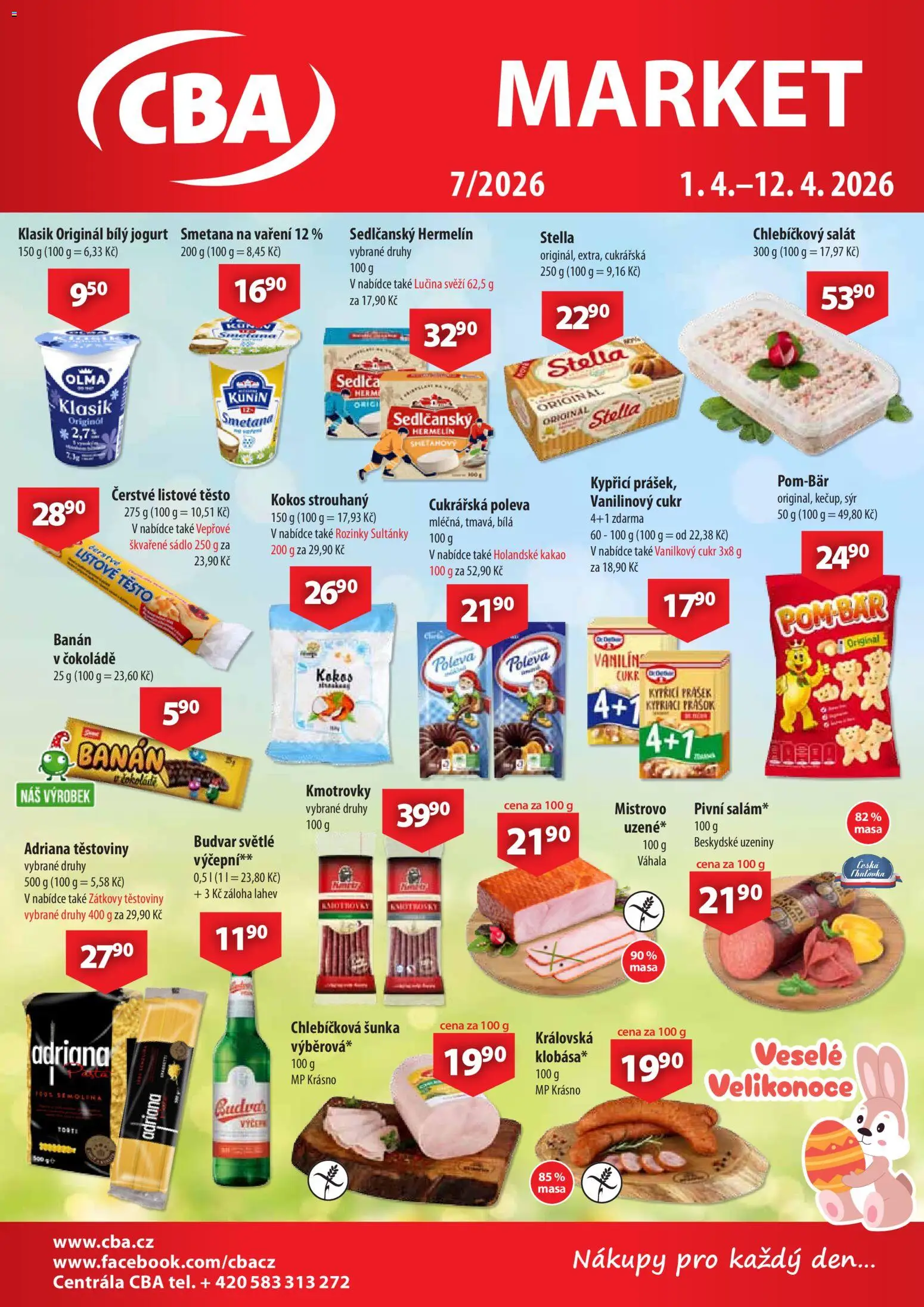 Náhled nabídky: CBA CBA leták - Market platný od 01.04.2026