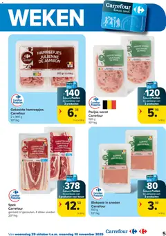 Voorbeeld van Folder week 44 van winkel Carrefour geldig vanaf 29/10/2025 | Pagina: 5