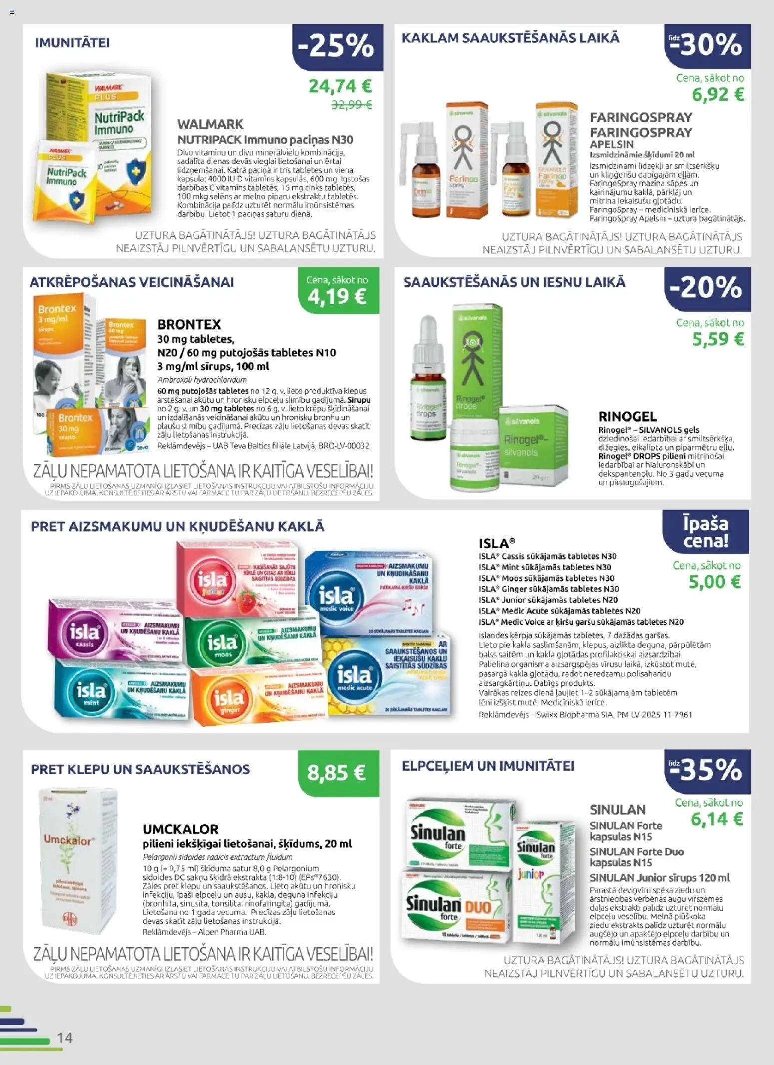 Skatīt BENU akciju bukletu, derīgs no 2026.01.01