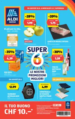 Vorschau des Merkblatts Volantino vom Shop Aldi gültig von 28.08.2025 bis 03.09.2025