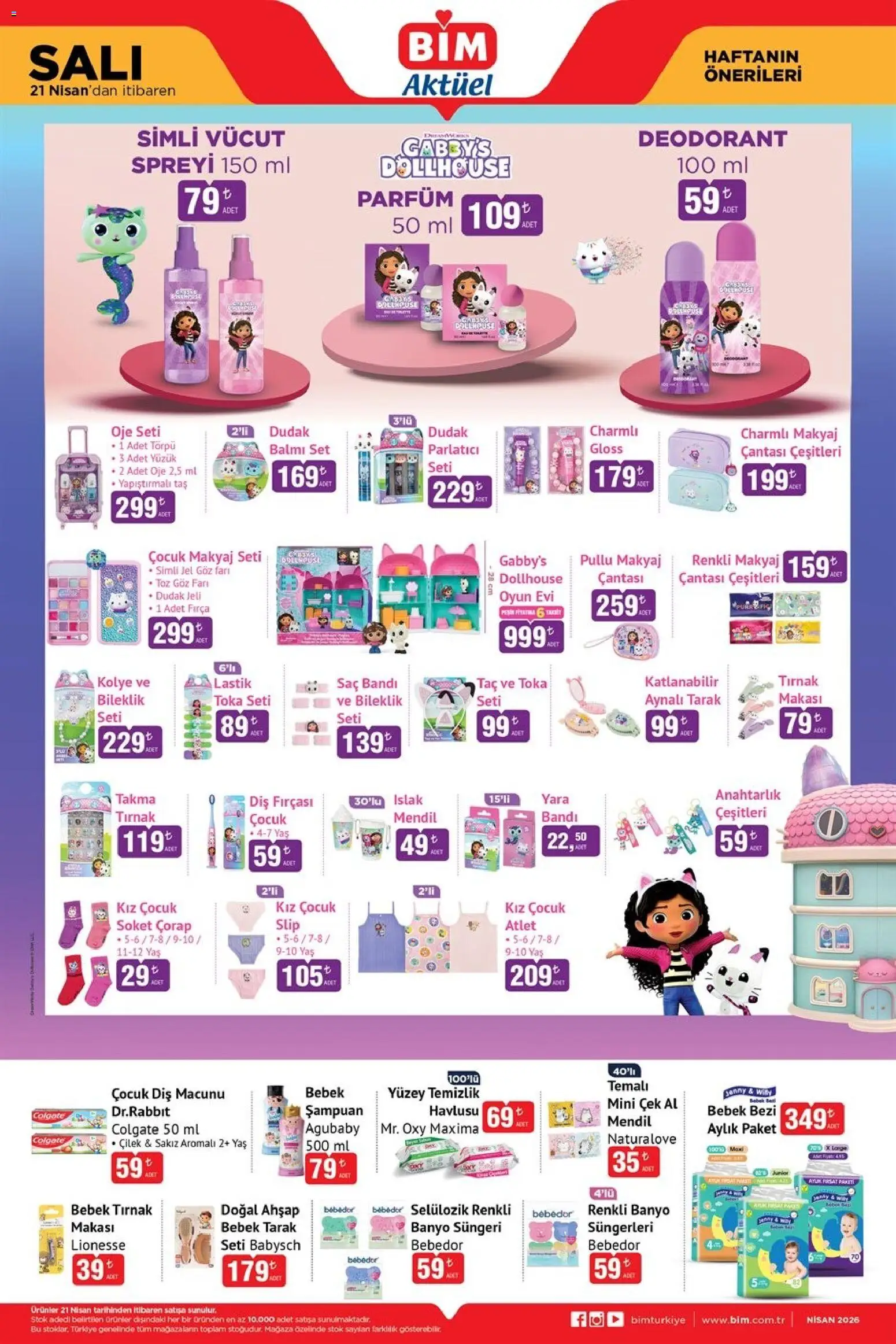 BİM BİM Katalog 21.04.2026 - Broşürünün önizlemesi