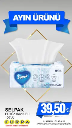 Furpa Ayın Ürünleri 01.12.2025 - Broşürünün önizlemesi