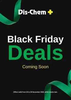 Preview of Dis-Chem flyer valid from 14/11/2025