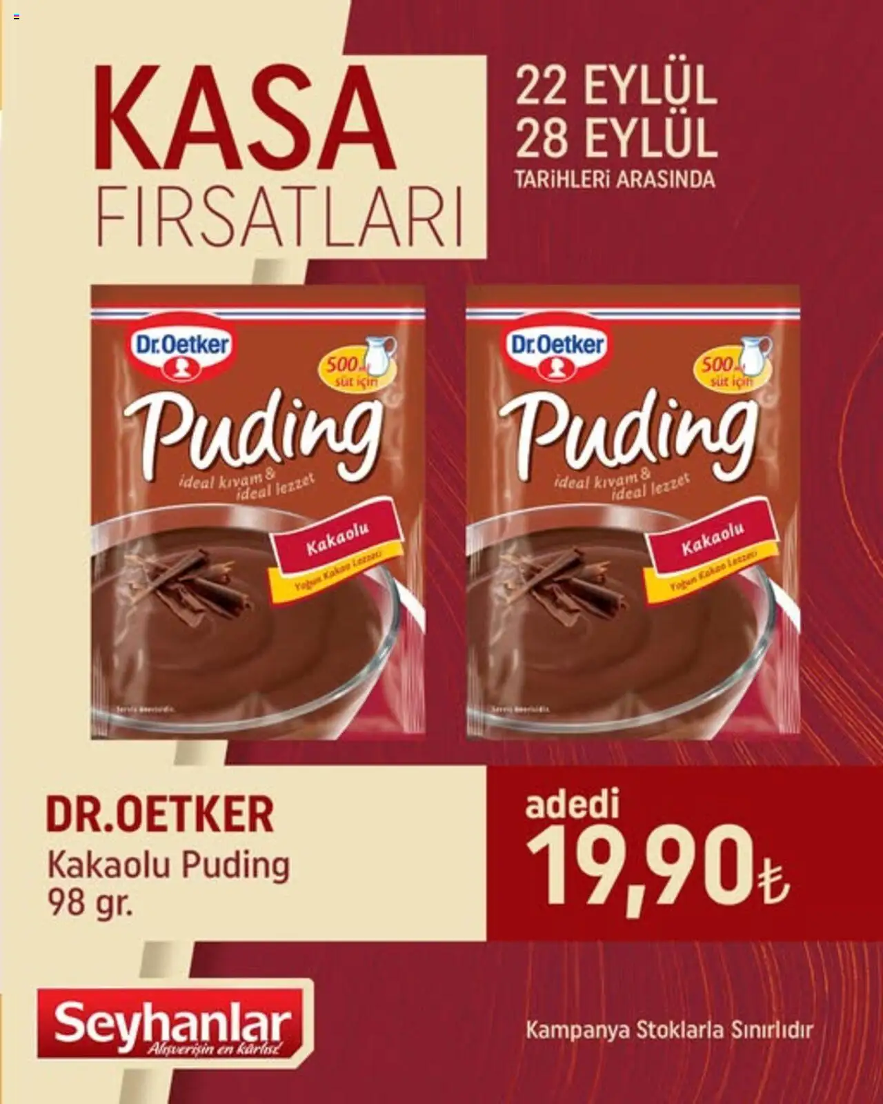 Seyhanlar Market Kasa Fırsatları (22 - 28 Eylül 2025) - Sayfa numarası 1
