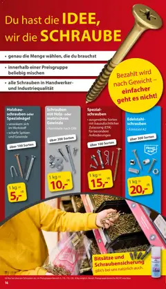 Vorschau von dem Prospekt des Geschäftes Sonderpreis Baumarkt, gültig ab dem 22.11.2025 | Seite: 16