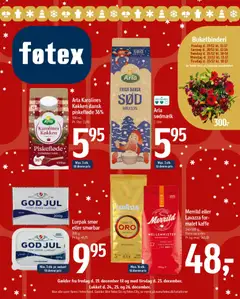 Eksempel på tilbudsavis Tilbudsavis fra butik Føtex gyldig fra 19/12/2025