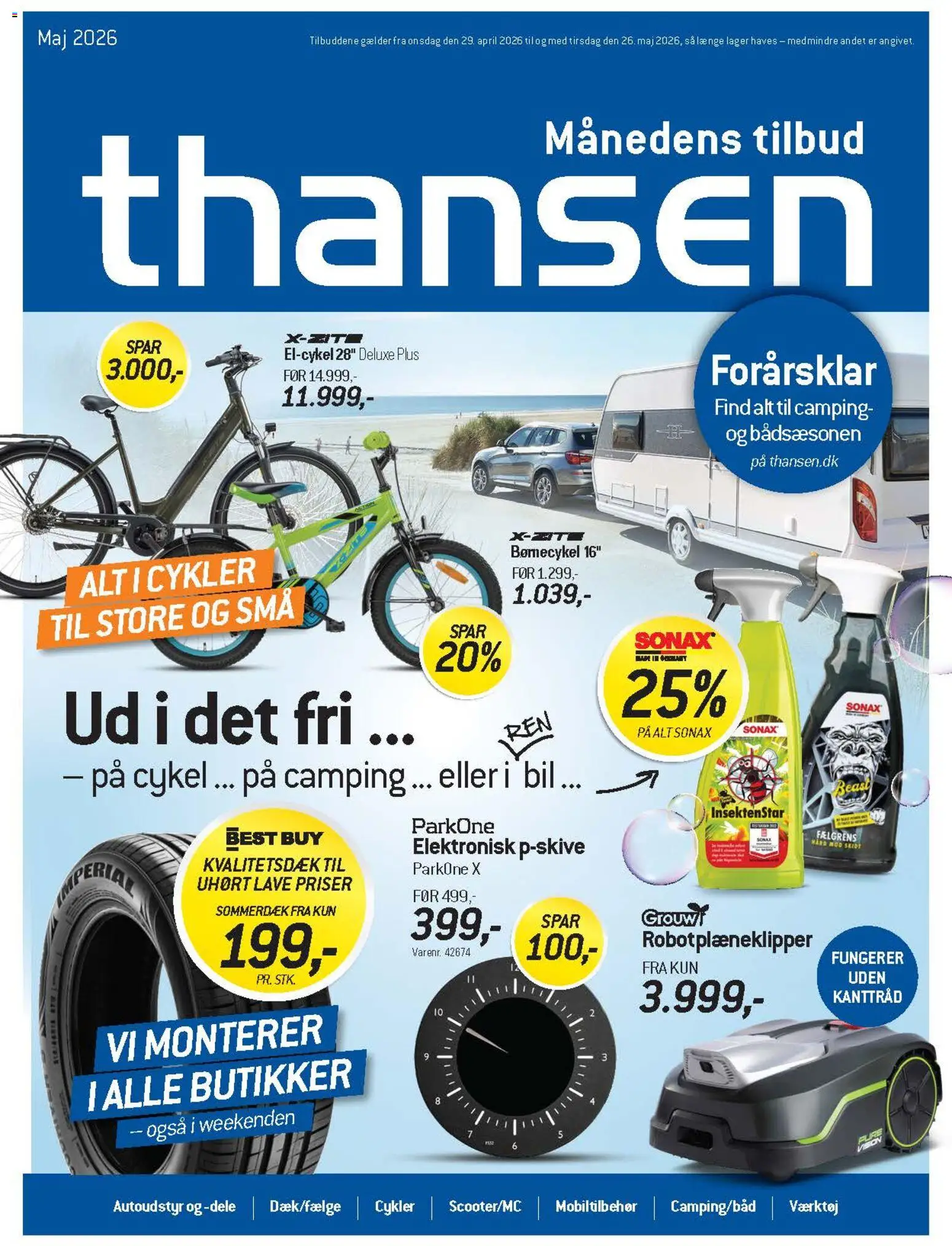 Eksempel på tilbudsavis Thansen - Tilbudsavis fra butik Thansen gyldig fra 29/04/2026