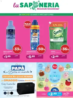 Anteprima dell'opuscolo La Saponeria volantino dal negozio La Saponeria valido da 18/03/2026