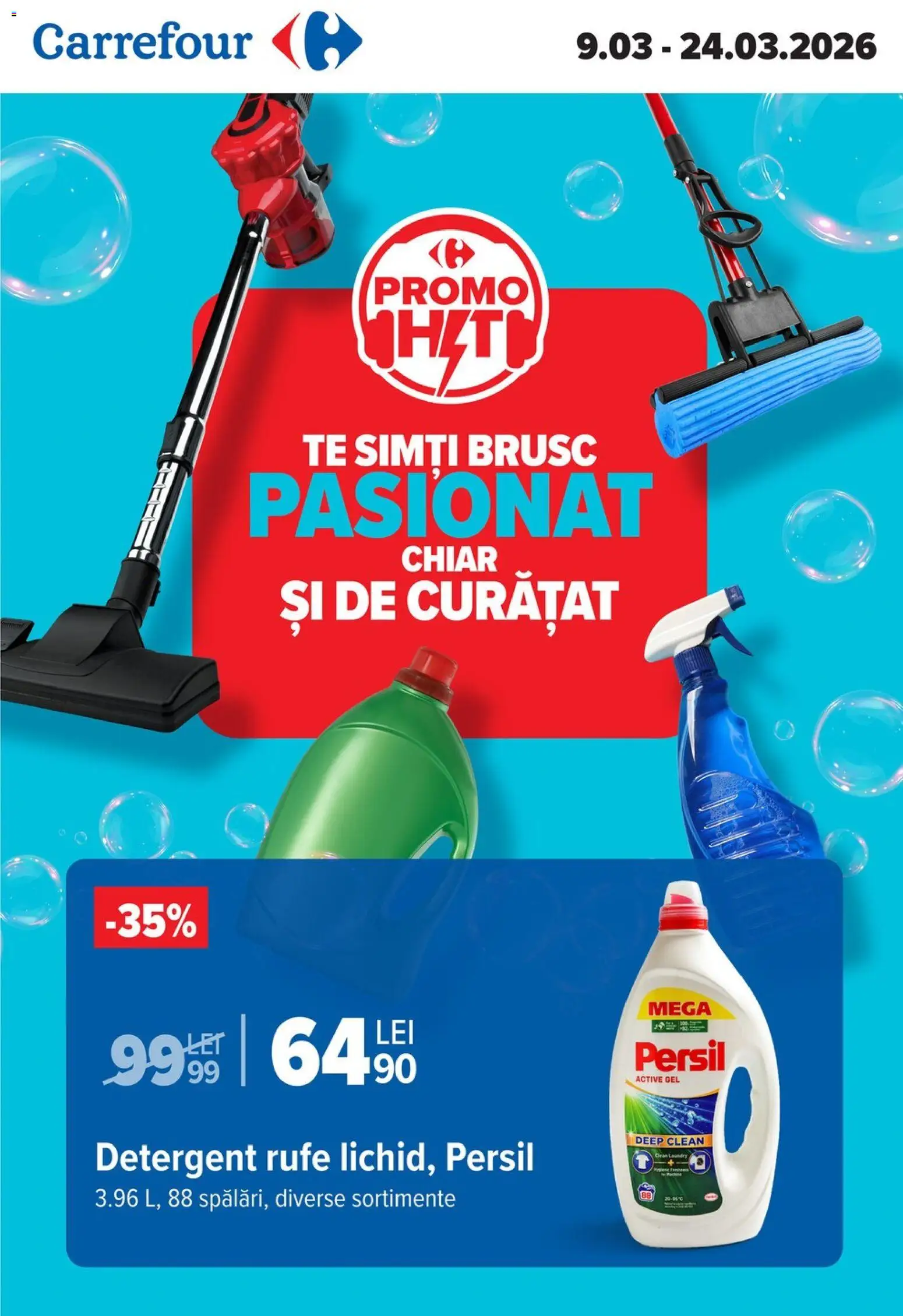 Previzualizarea de cataloage: Carrefour Carrefour Catalog - Curatenie valabil de la 09.03.2026