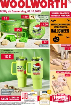 Vorschau von dem Prospekt des Geschäftes Woolworth, gültig ab dem 02.10.2025