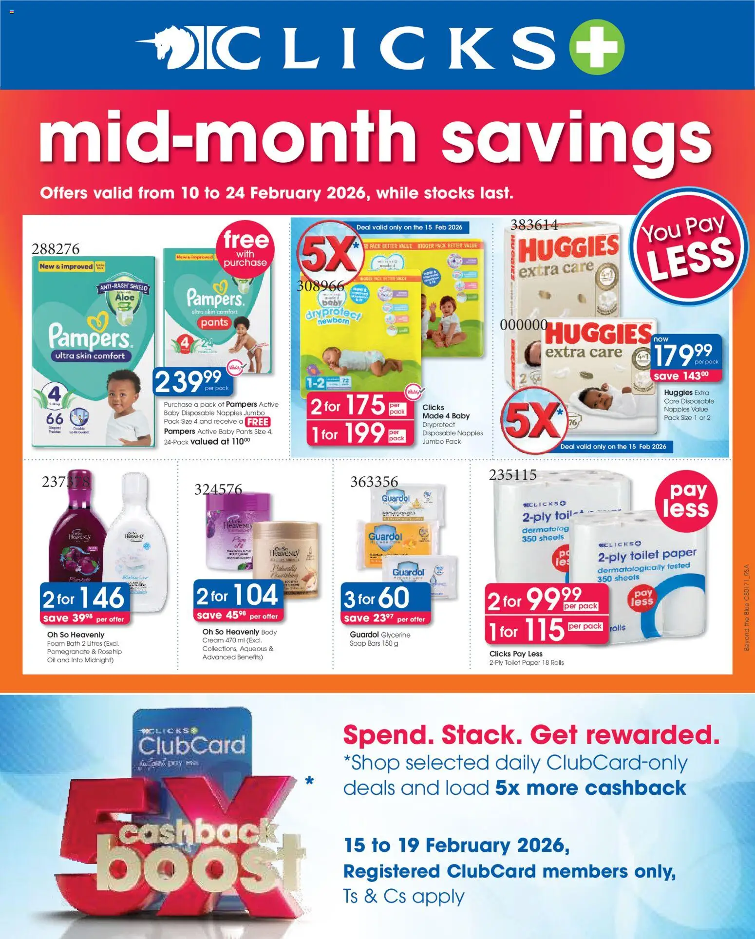 Preview of Clicks flyer valid from 10/02/2026