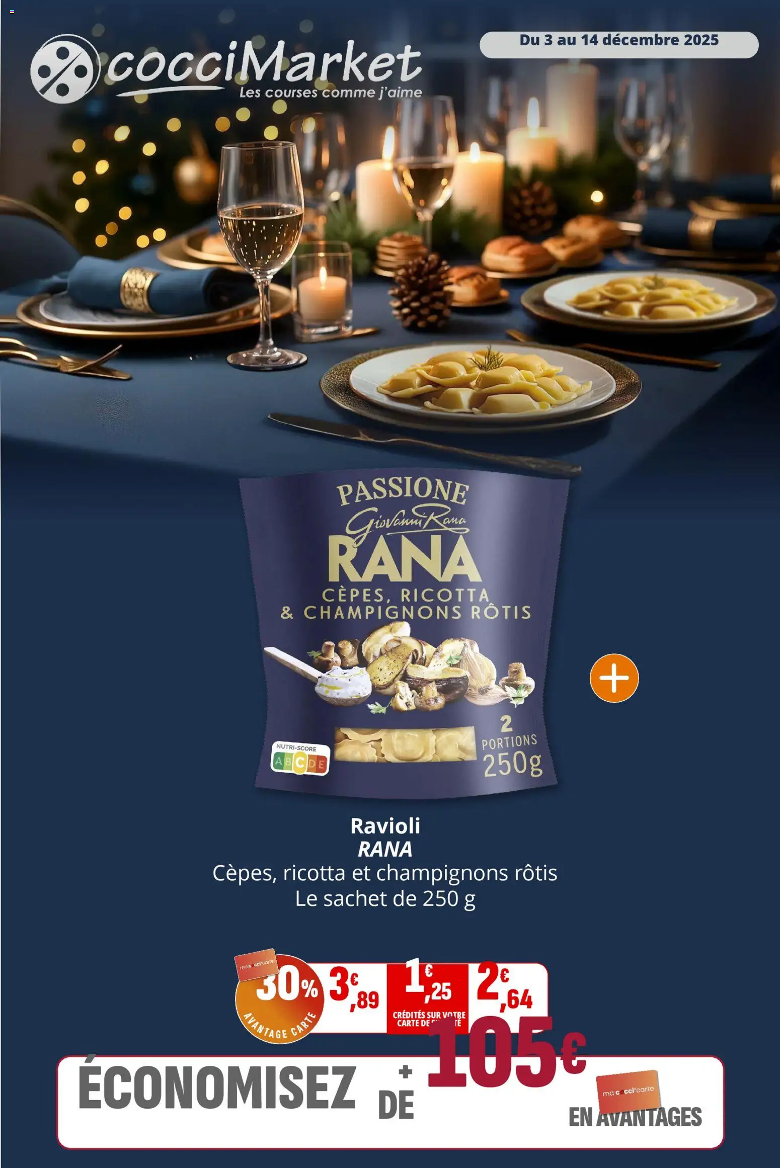 Prévisualisation de Market du magasin Coccinelle formulaire valide 03/12/2025