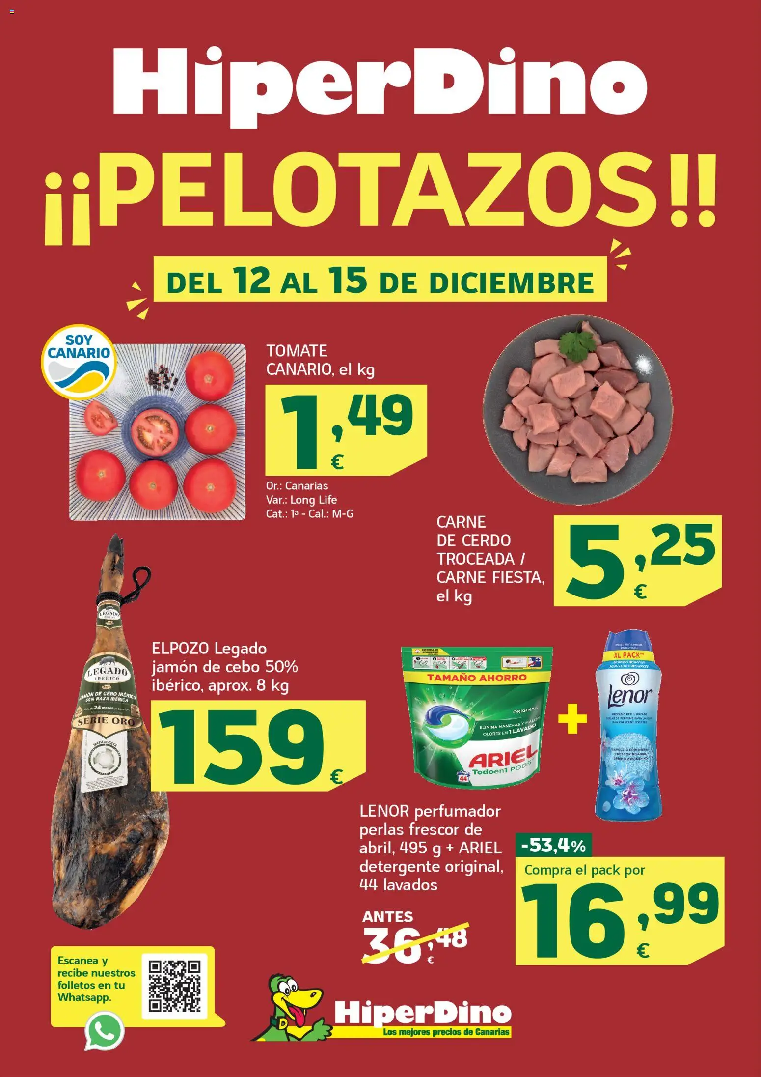 Vista previa del folleto de la tienda HiperDino válido desde el 12/12/2025 