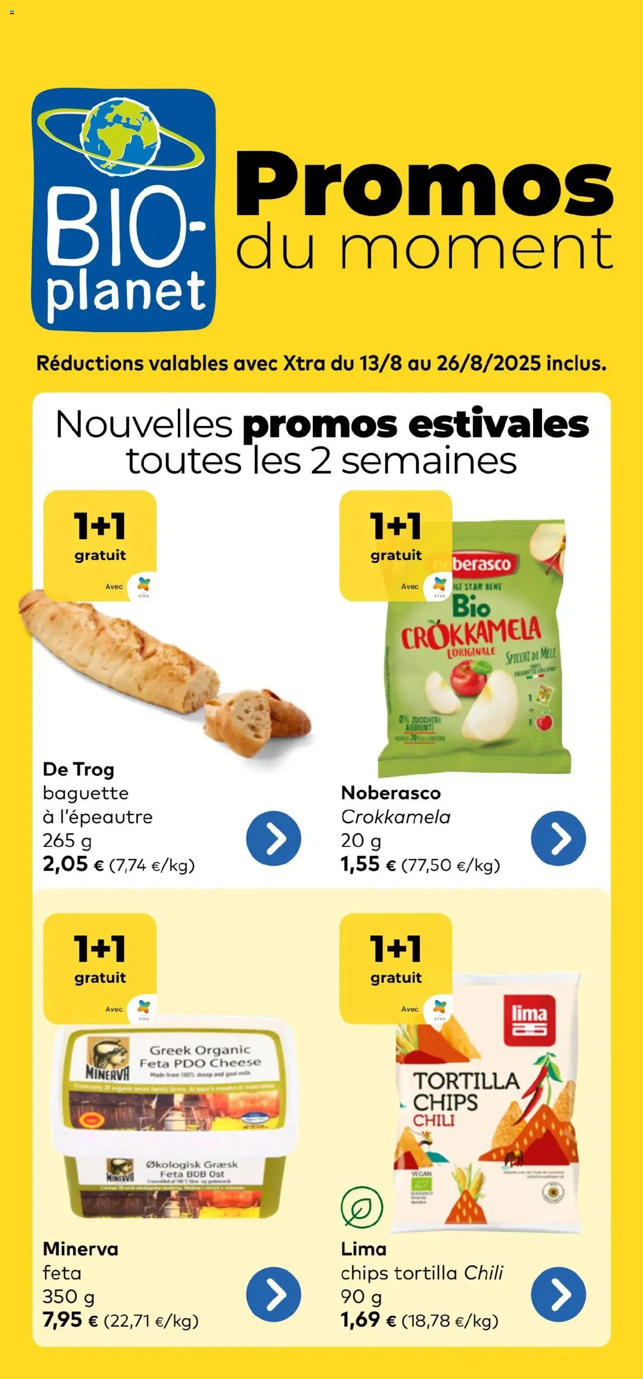 BioPlanet shop Publicité geldig vanaf 13/08/2025 - Paginanummer 1