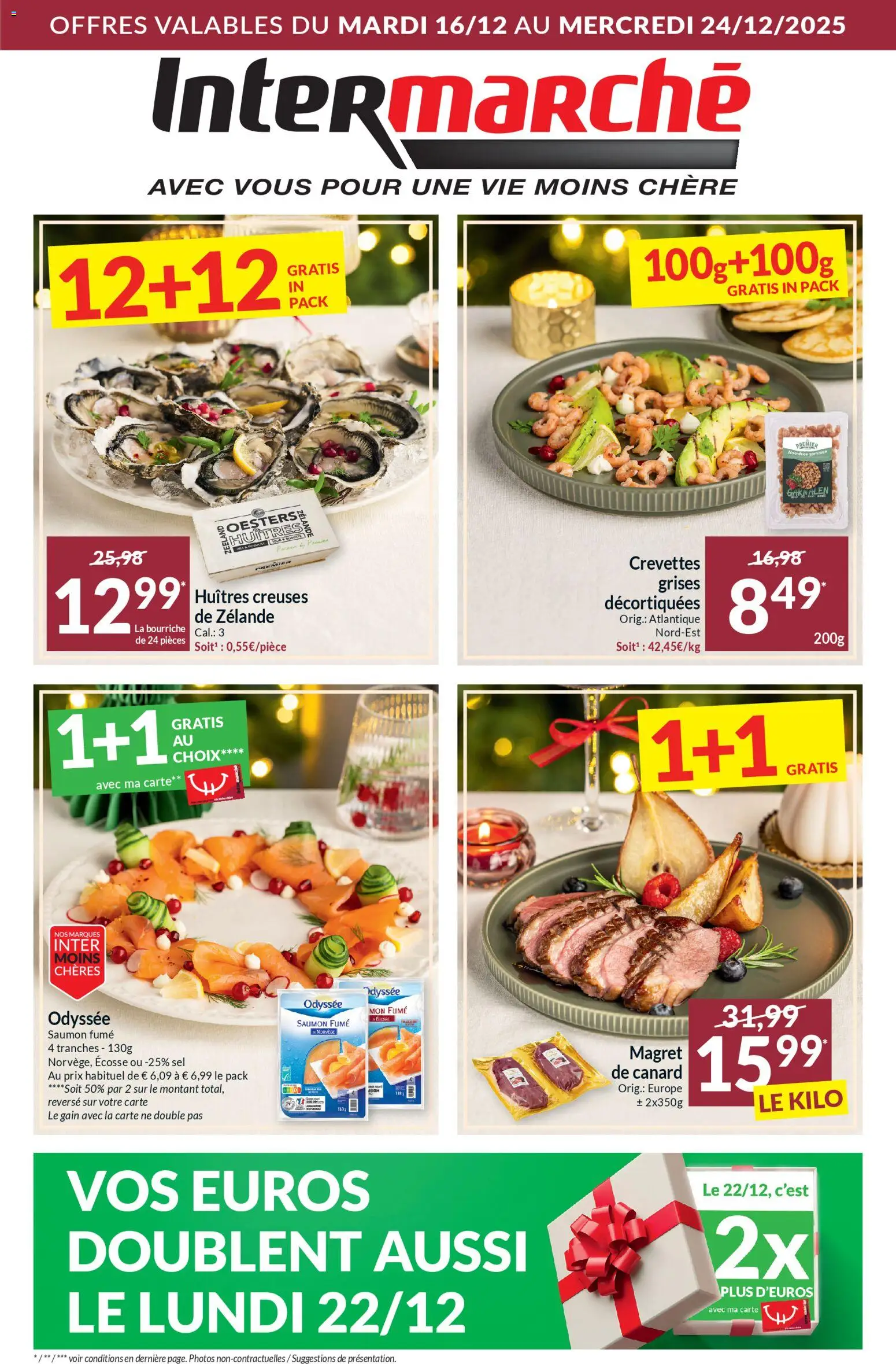 Voorbeeld van Folder de la semaine 51 van winkel Intermarché geldig vanaf 16/12/2025