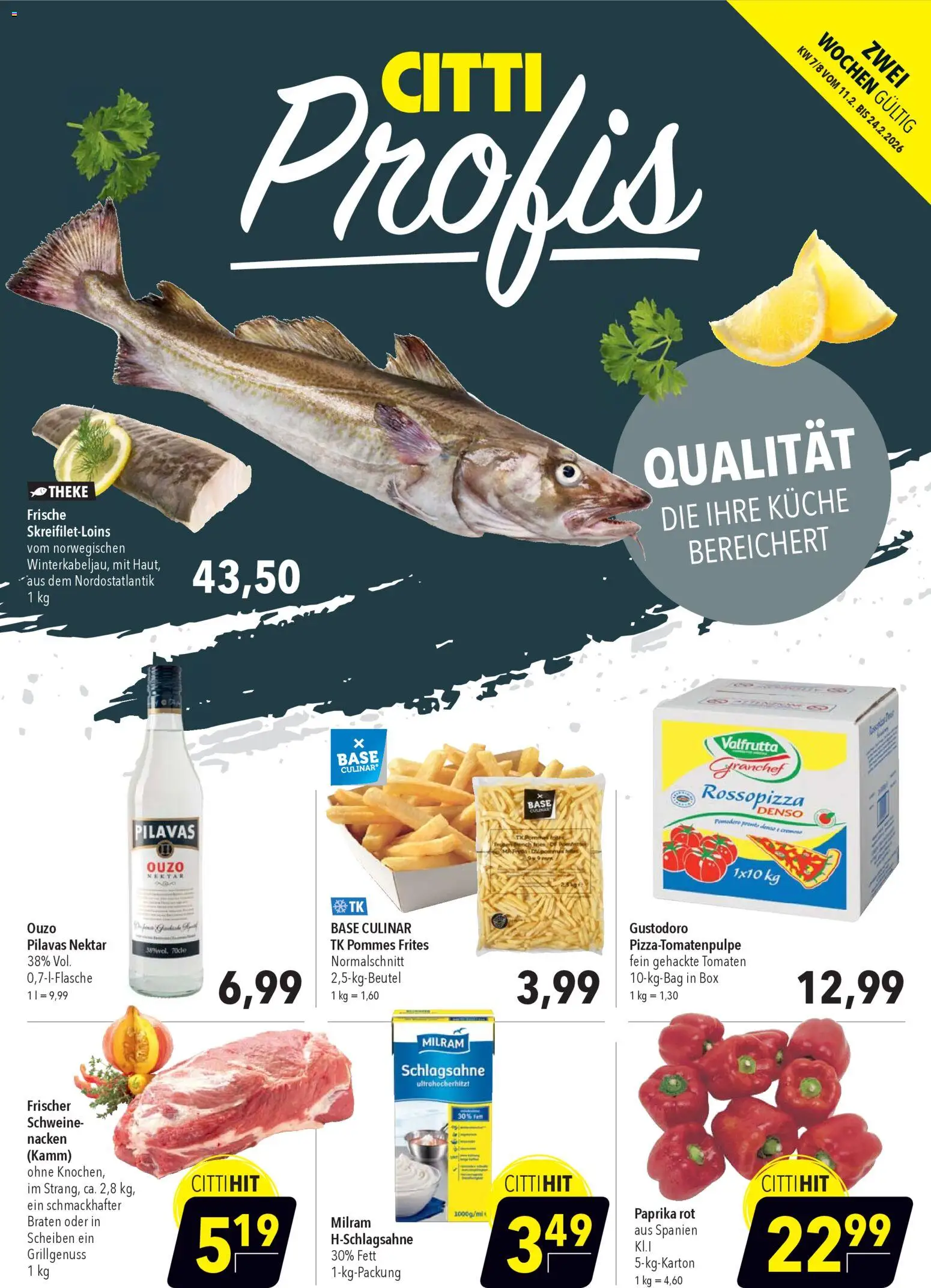 Vorschau von dem Prospekt des Geschäftes CITTI Markt, gültig ab dem 11.02.2026