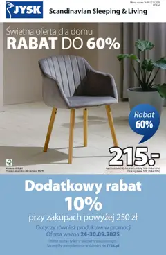 Pogląd gazetki "Gazetka" ze sklepu JYSK ważnej od 24.09.2025