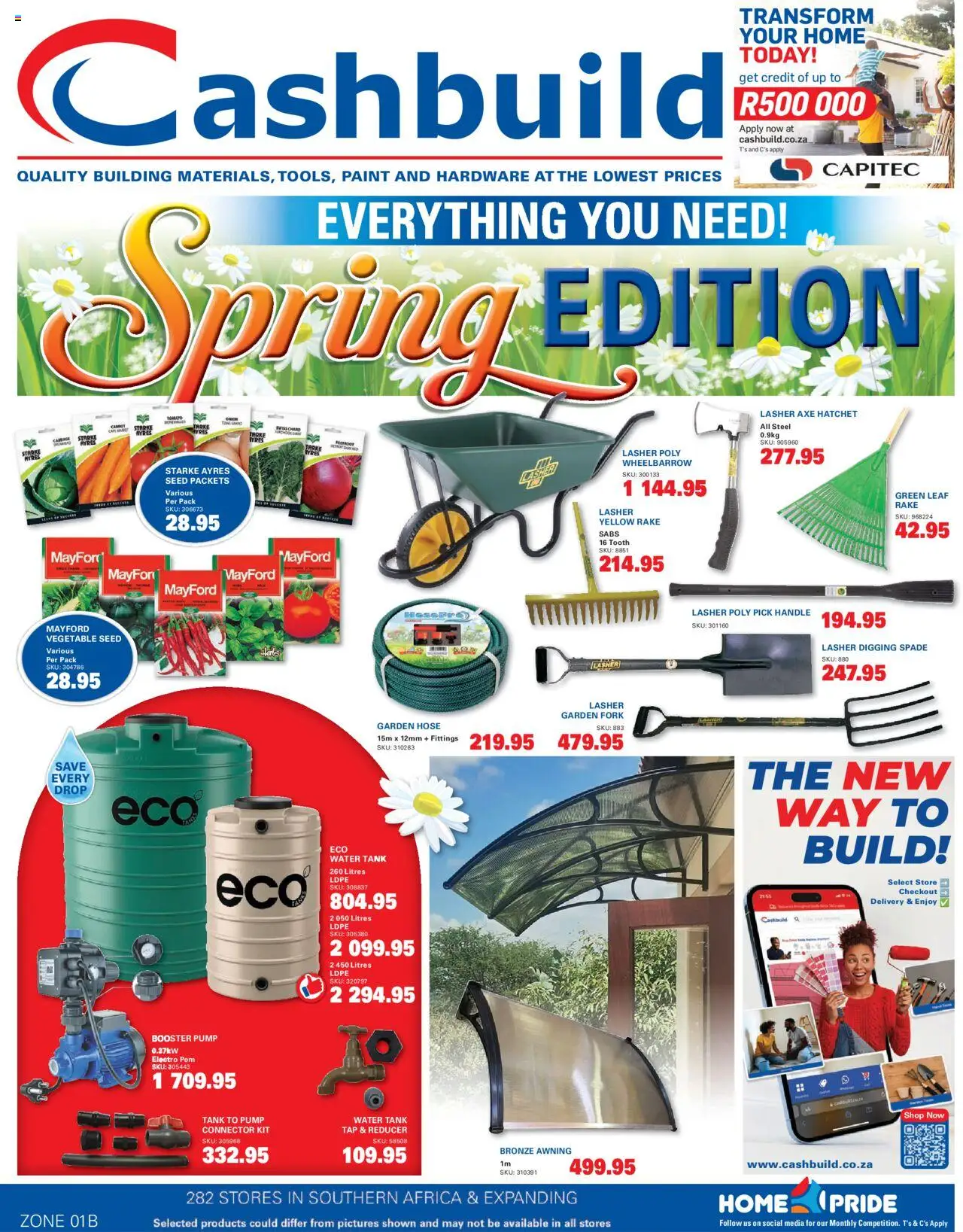 Cashbuild Gauteng - Catalogue from 25/08 - 21/09/2025 > Promotions