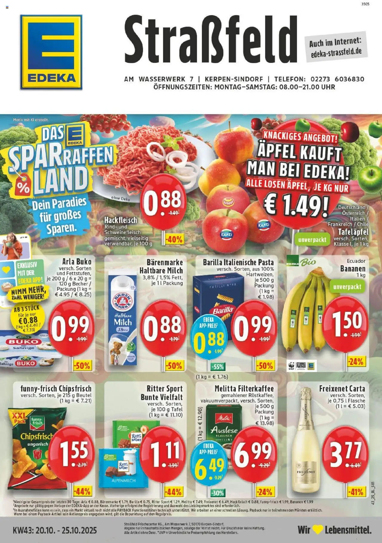 EDEKA Prospekt ab 19.10.2025 - Prospekt Kerpen Online