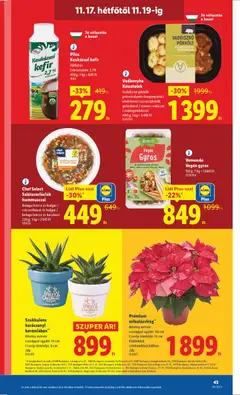 Lidl - Akciós újság Lidl megtekintése, amely érvényes 2025.11.13.-től | Oldal: 43