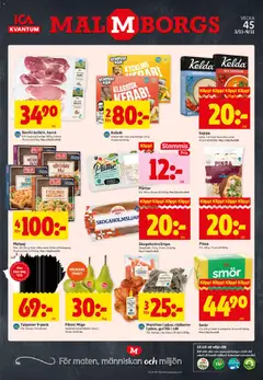 Förhandsgranska reklamblad Malmö från butik ICA Kvantum gäller från 03/11/2025