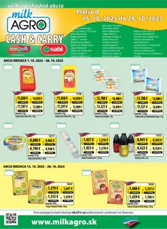 Náhľad Milk Agro letáku platného od 15.10.2025