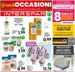 Anteprima dell'opuscolo Interspar volantino dal negozio Interspar valido da 16/03/2026