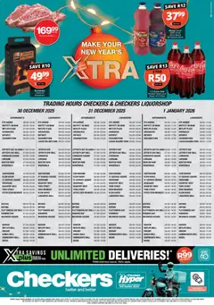 Preview of Checkers flyer valid from 29/12/2025