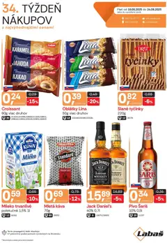 Náhľad Labaš letáku platného od 18.08.2025