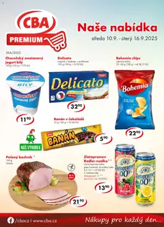 Náhled nabídky: CBA Leták - Premium platný od 10.09.2025