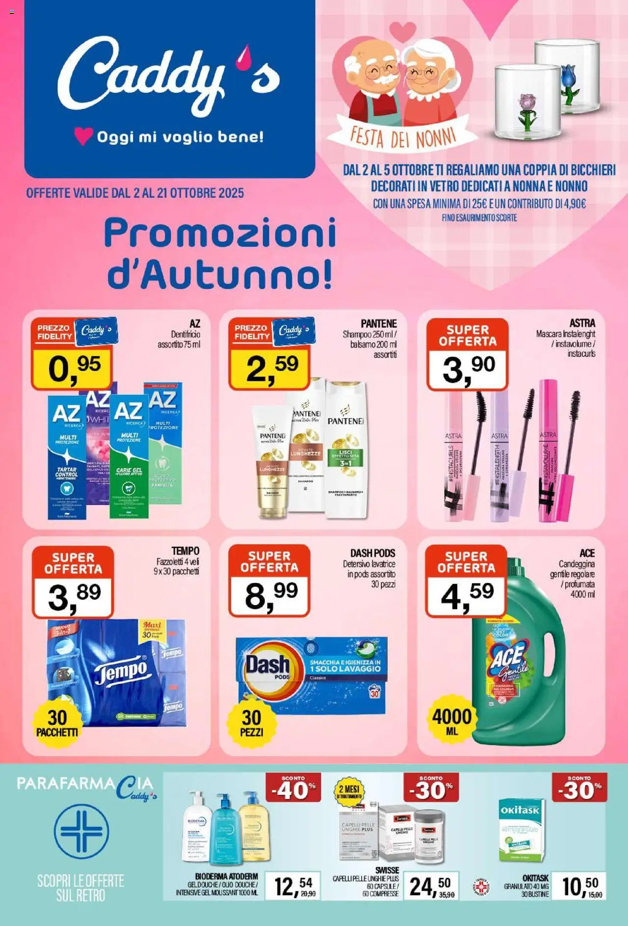 Volantino Caddy's valido da 02/10/2025 numero di pagina 1