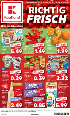Vorschau von dem Prospekt des Geschäftes Kaufland, gültig ab dem 05.02.2026