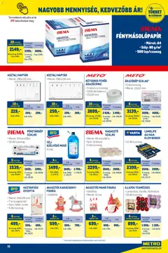 Metro - Élelmiszer és Szezonális katalógus 2025/11 megtekintése, amely érvényes 2025.11.02.-től | Oldal: 11
