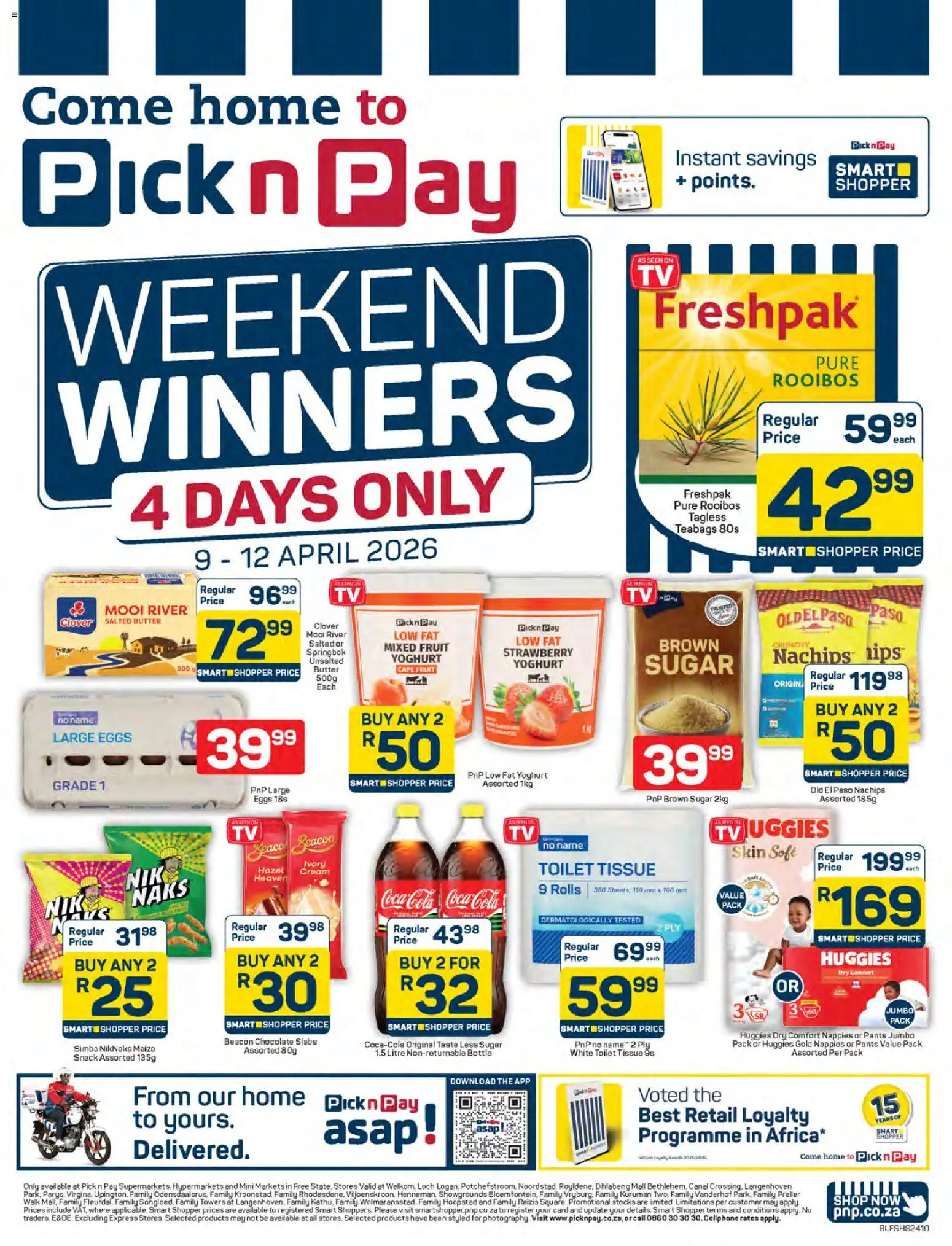 Preview of Pick n Pay flyer valid from 09/04/2026