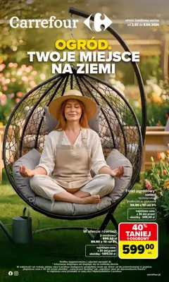 Pogląd gazetki "Carrefour gazetka - Ogród" ze sklepu Carrefour ważnej od 02.03.2026