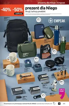 Pogląd gazetki "Black Friday" ze sklepu Empik ważnej od 26.11.2025 | Strona: 191