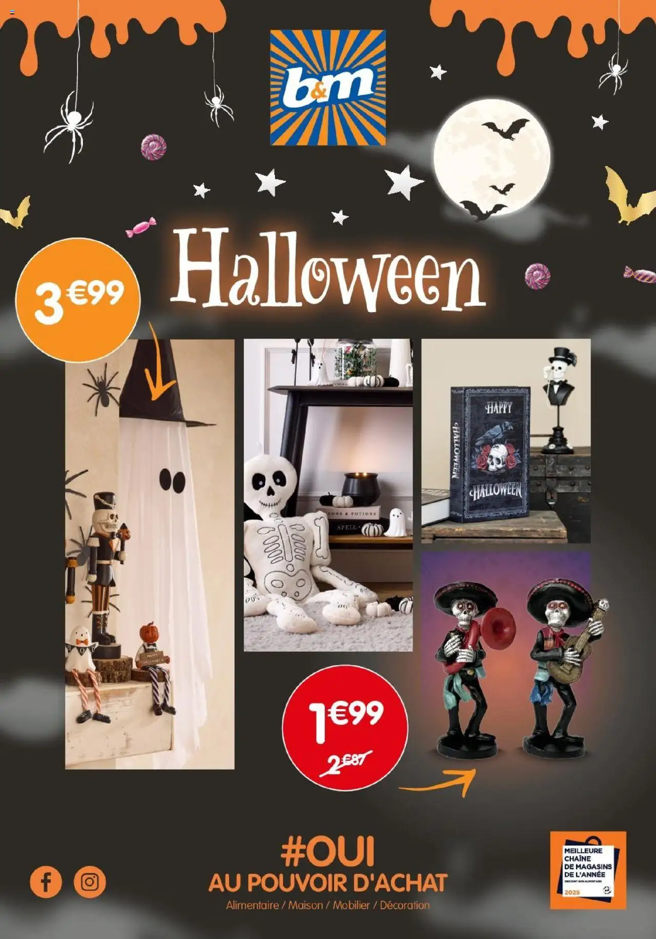 Catalogue Halloween de la boutique B&M valable du 10/09/2025 - Page numéro 1