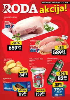 Pregled Roda kataloga - važi od 06.11.2025