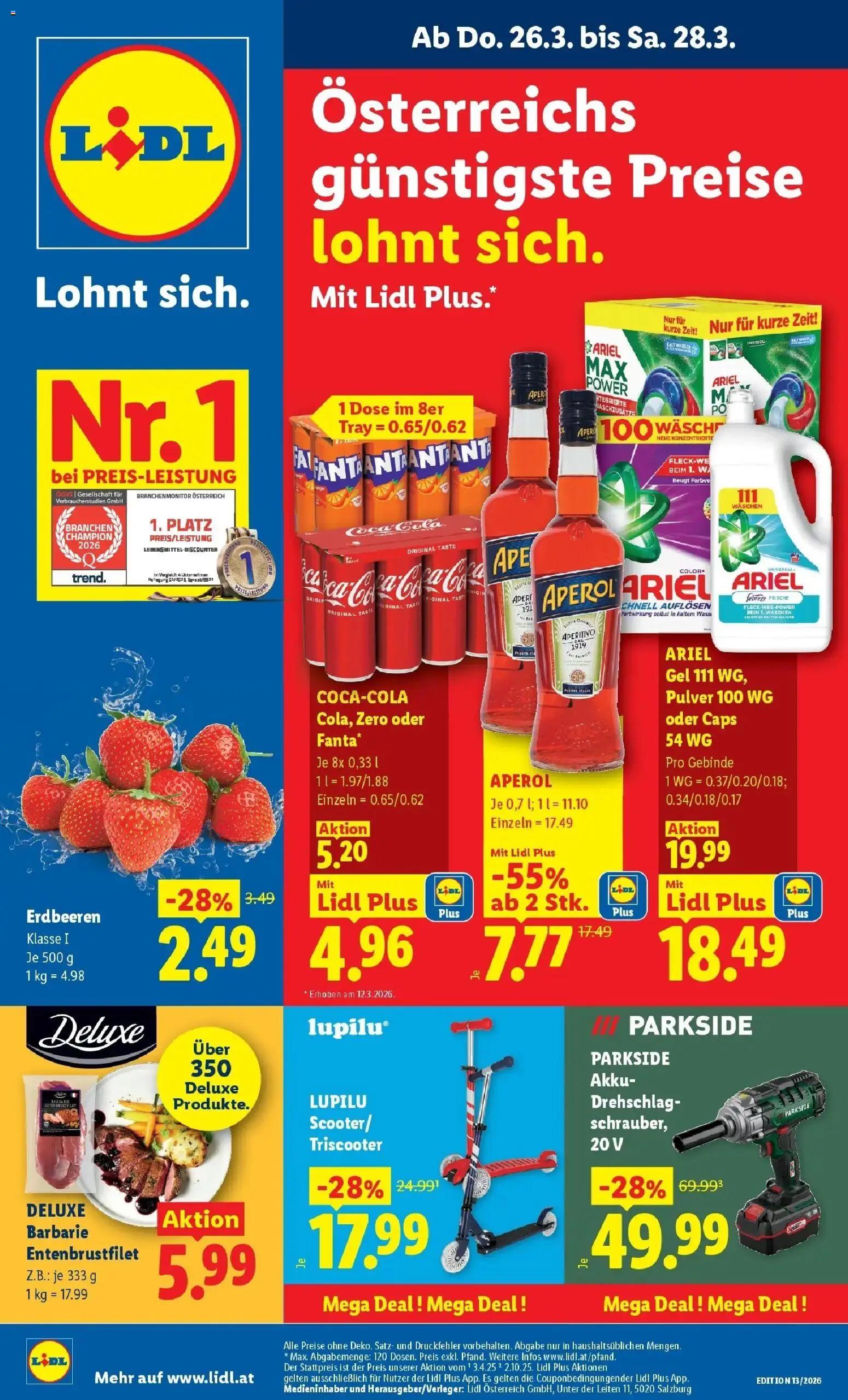 Vorschau der Angebote: Lidl Lidl gültig ab 25.03.2026