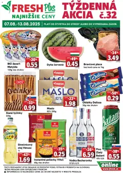 Náhľad Fresh letáku platného od 07.08.2025