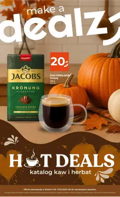 Pogląd gazetki "Katalog Kaw I Herbat" ze sklepu Dealz ważnej od 02.10.2025