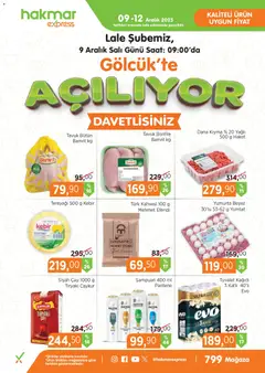 Hakmar Express Açılış İndirimleri 09.12.2025 - Broşürünün önizlemesi