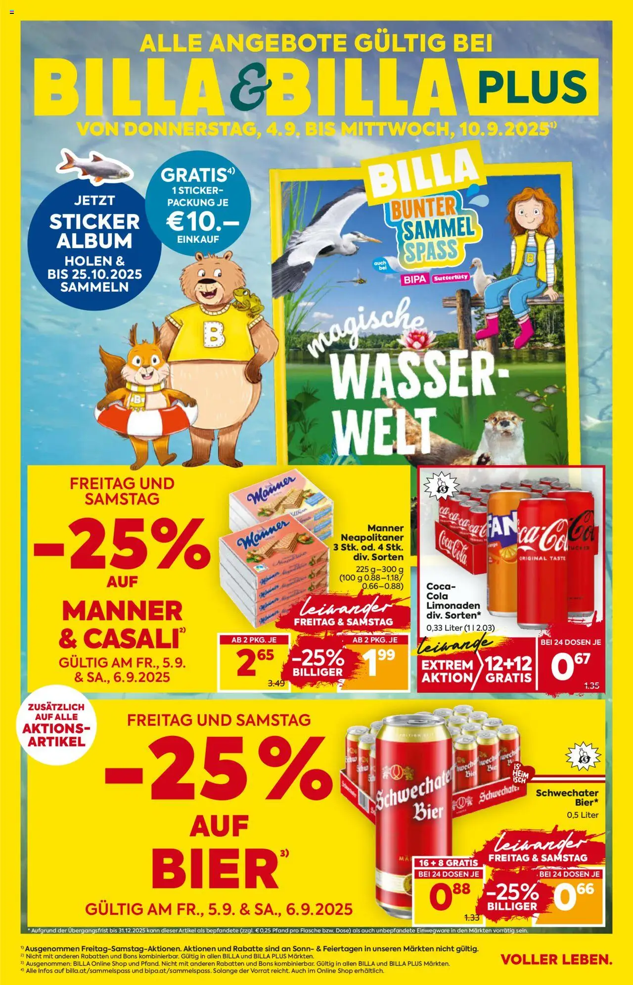  BILLA Flugblatt ab 04.09.2025 vorschau >> Wien - Seite 1