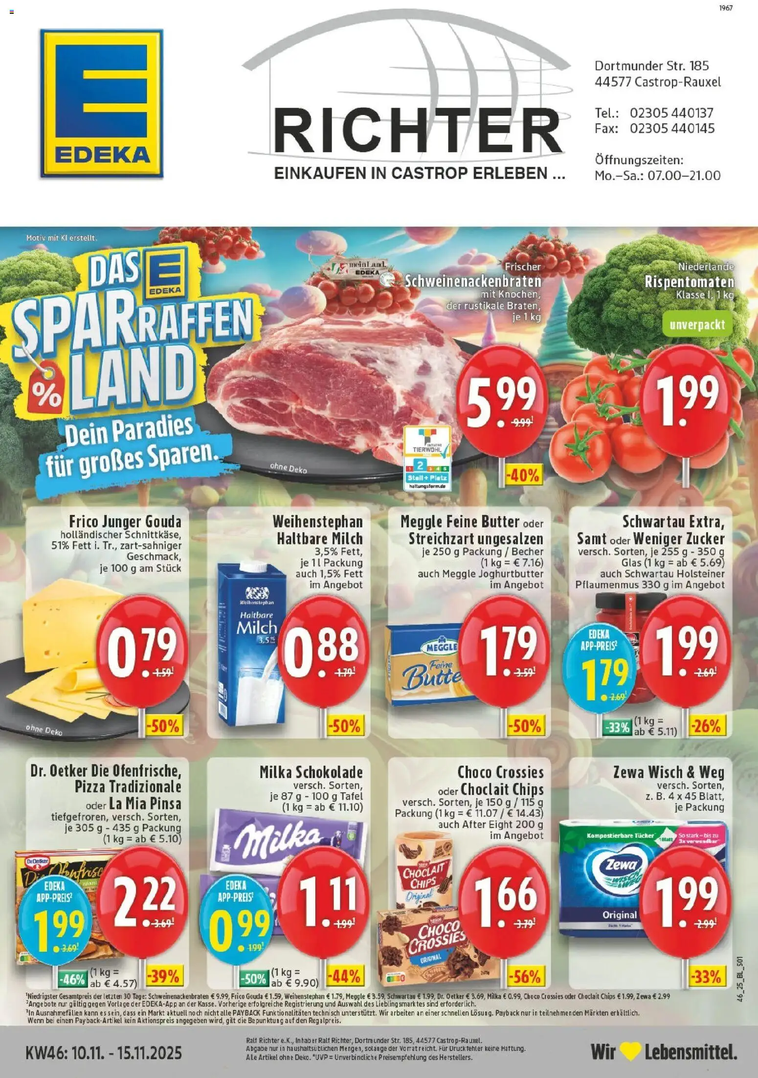 Vorschau von dem Prospekt des Geschäftes Edeka, gültig ab dem 10.11.2025