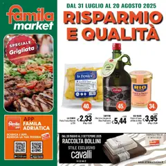 Anteprima dell'opuscolo Volantino Market dal negozio Famila valido da 31/07/2025